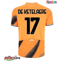 Camiseta Atalanta Charles De Ketelaere #17 Tercera Equipación 2025-26 manga corta